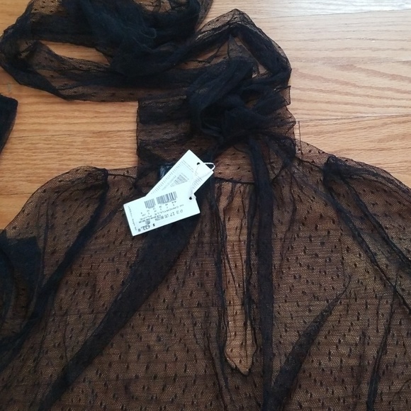 La Perla Tops - ❤ La Perla Sexy Dot Tulle